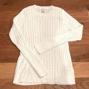 A New Day Women’s Ribbed Long Sleeve Sweater